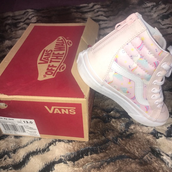 unicorn high top vans